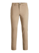 JACK & JONES Marco Bowie Mens Beige Chino Beige front view
