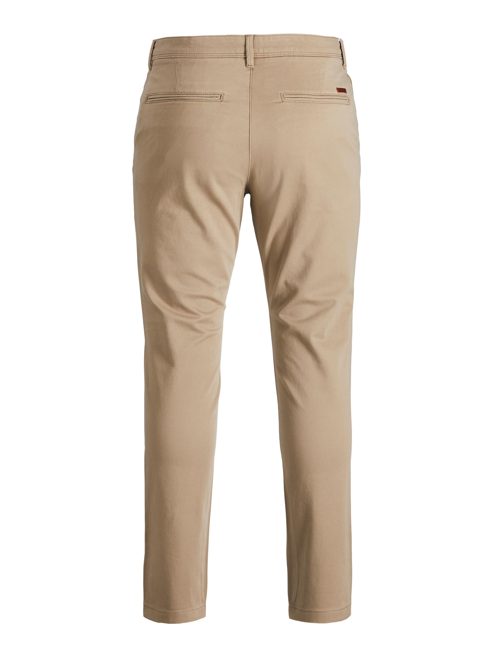 Marco Bowie Mens Beige Chino-Back View