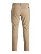 JACK & JONES Marco Bowie Mens Beige Chino Beige model front view