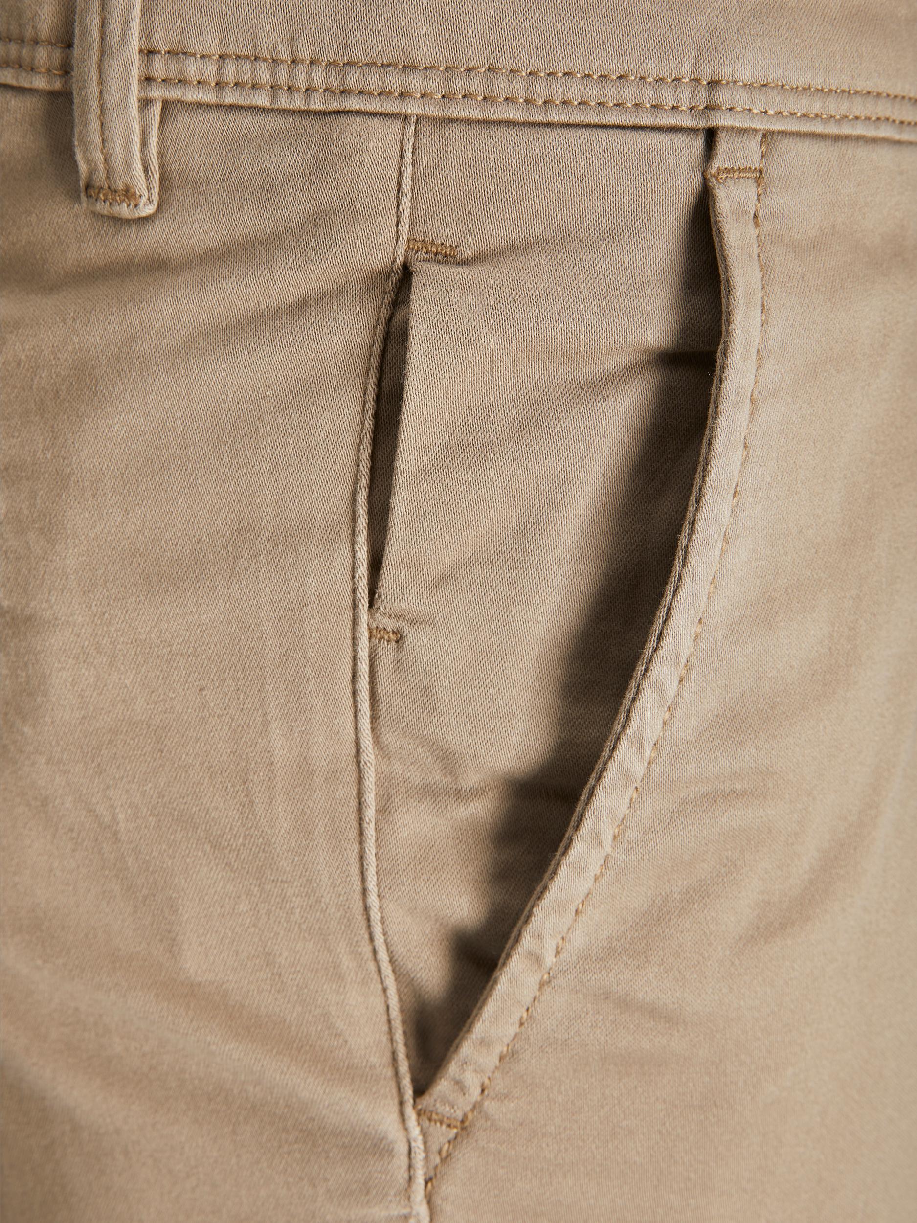 Marco Bowie Mens Beige Chino-Pocket View