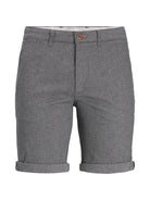 JACK & JONES Fury Shorts Drizzle Drizzle flat front view