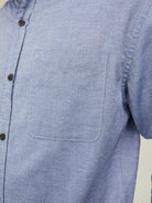 JACK & JONES Band Melange Shirt LS Faded Denim Faded Denim detail view