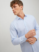 JACK JONES PREMIUM Parker Cashmere Blue Shirt Cashmere Blue detail view
