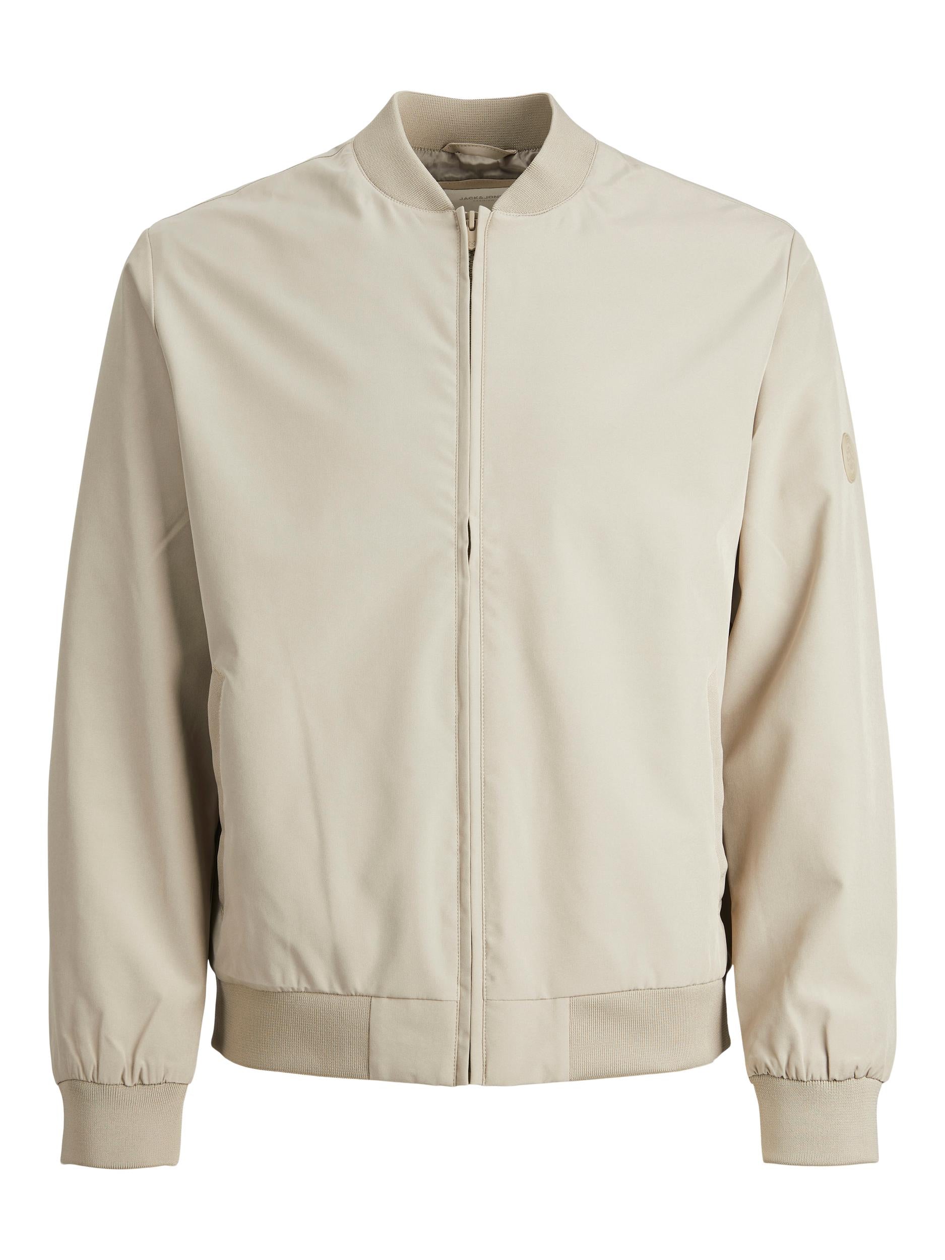 Men's Carlton Bomber Jacket Winter Twig-Ghost Front View
