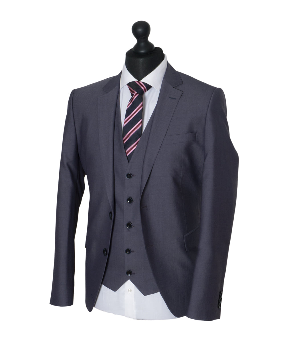James Tapered 3 Piece Suit By Benetti - Spirit Clothing