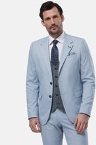 BENETTI London Ice 3 Piece Suit ICE detail view