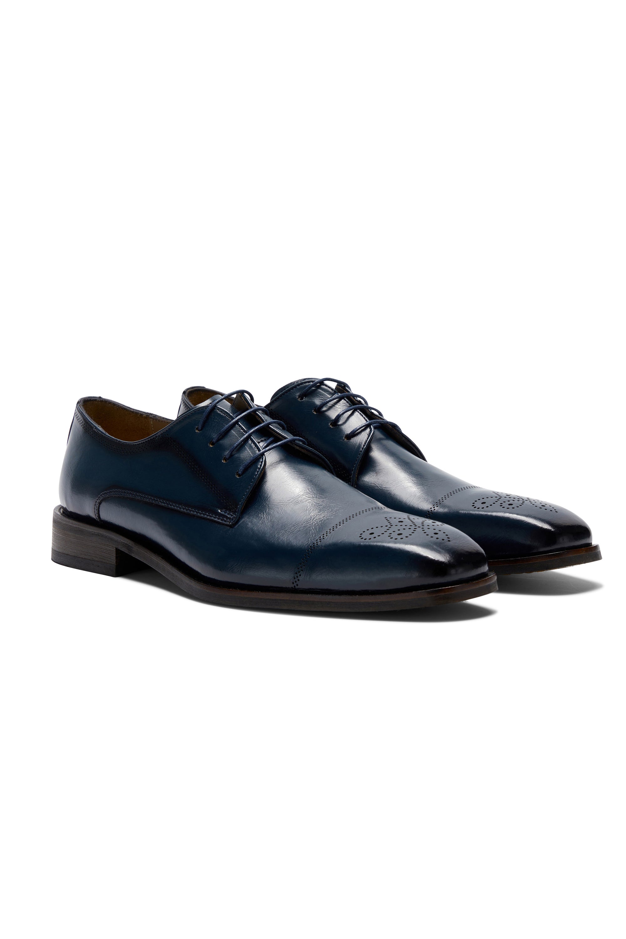 Louis Navy Formal Mens Shoe-Side view