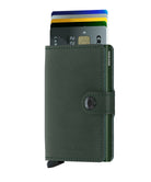 SECRID Secrid Original Green Miniwallet Green front view