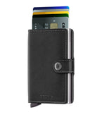 SECRID Secrid Original Black Miniwallet Black front view