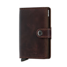 SECRID Secrid Vintage Chocolate Miniwallet CHOCOLATE front view