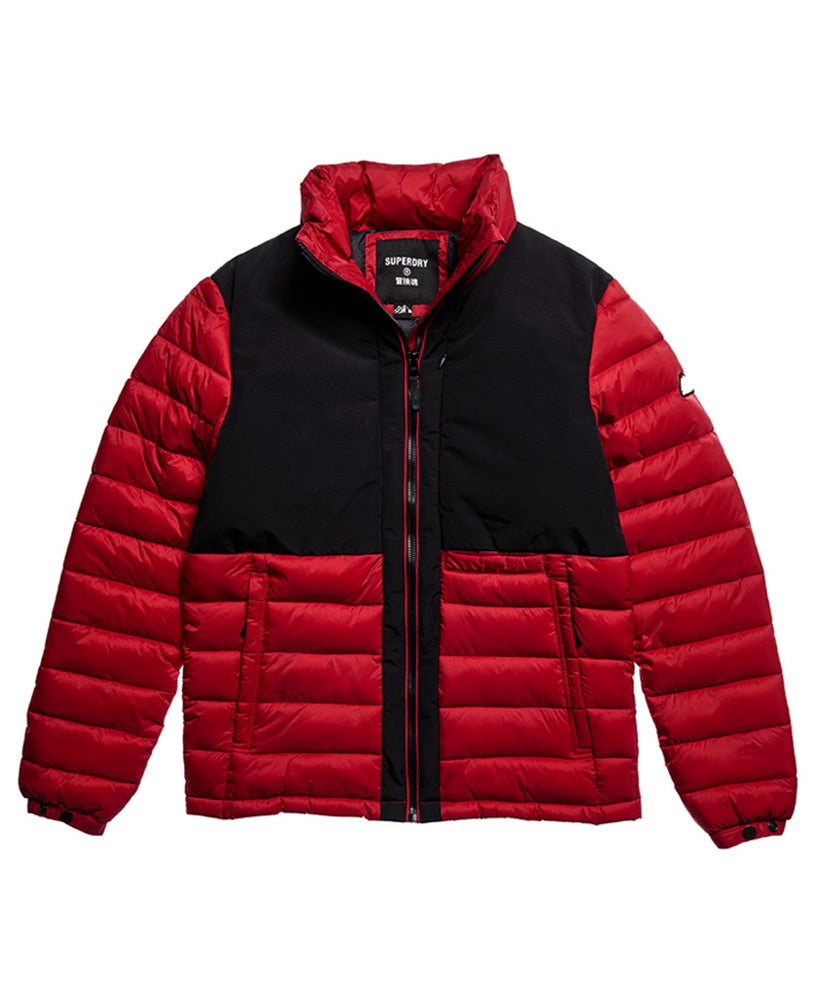Non-hooded Expedition Puffer Expedition Red Jacket - Spirit Clothing