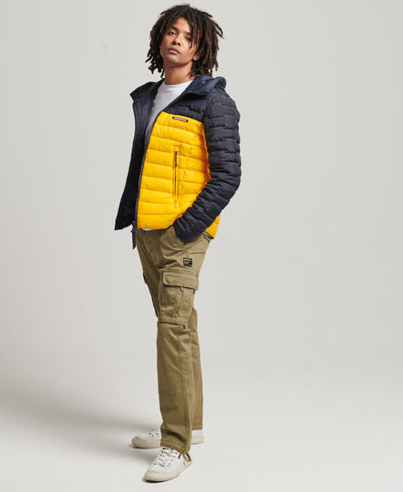 SUPERDRY Expedition Radar Quilted Mix Volt Fuji Jacket Volt detail view