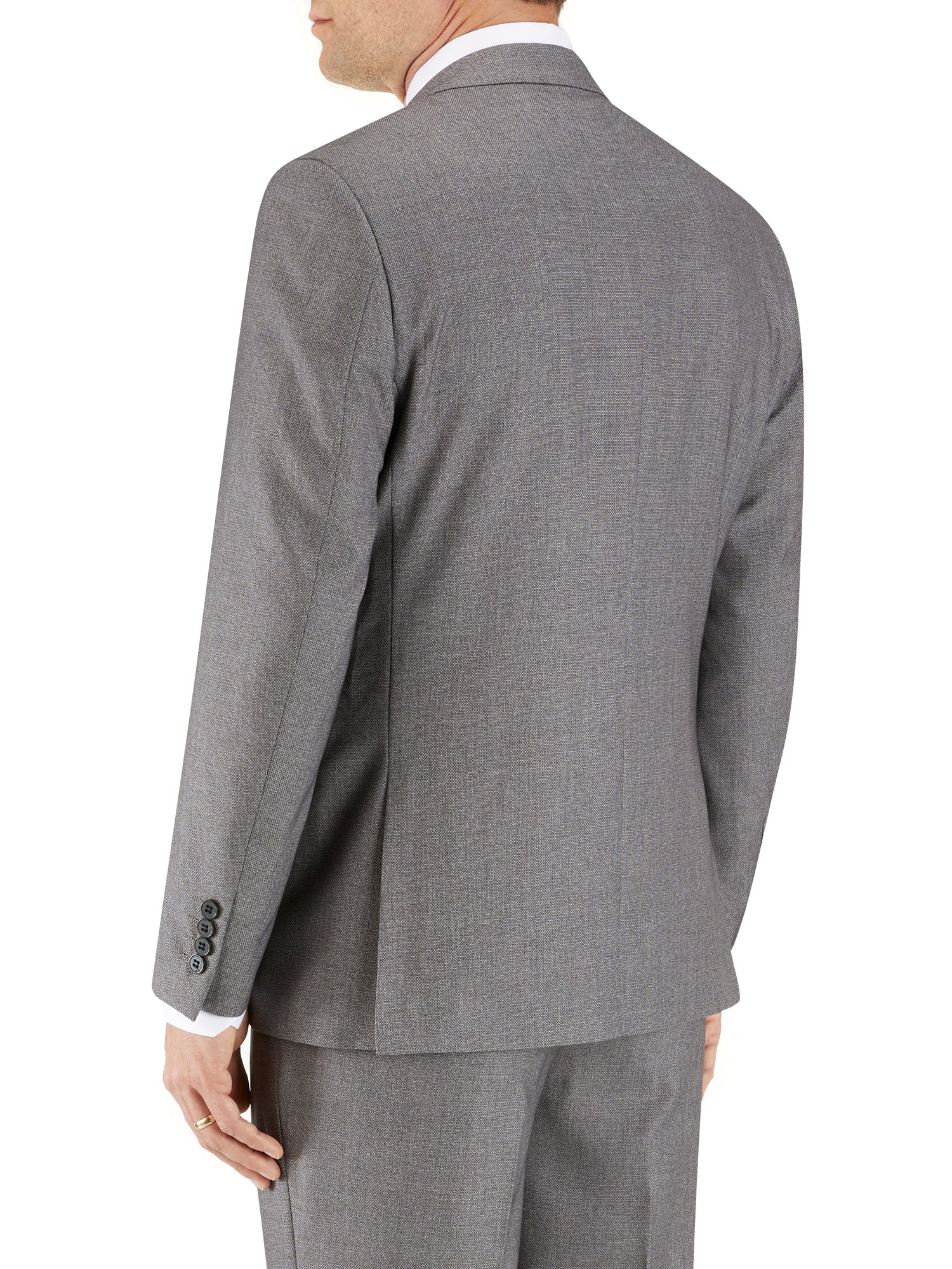 Harcourt Silver Tapered Fit Jacket - Spirit Clothing