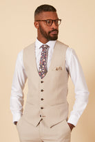 Front view of HM5 stone waistcoat