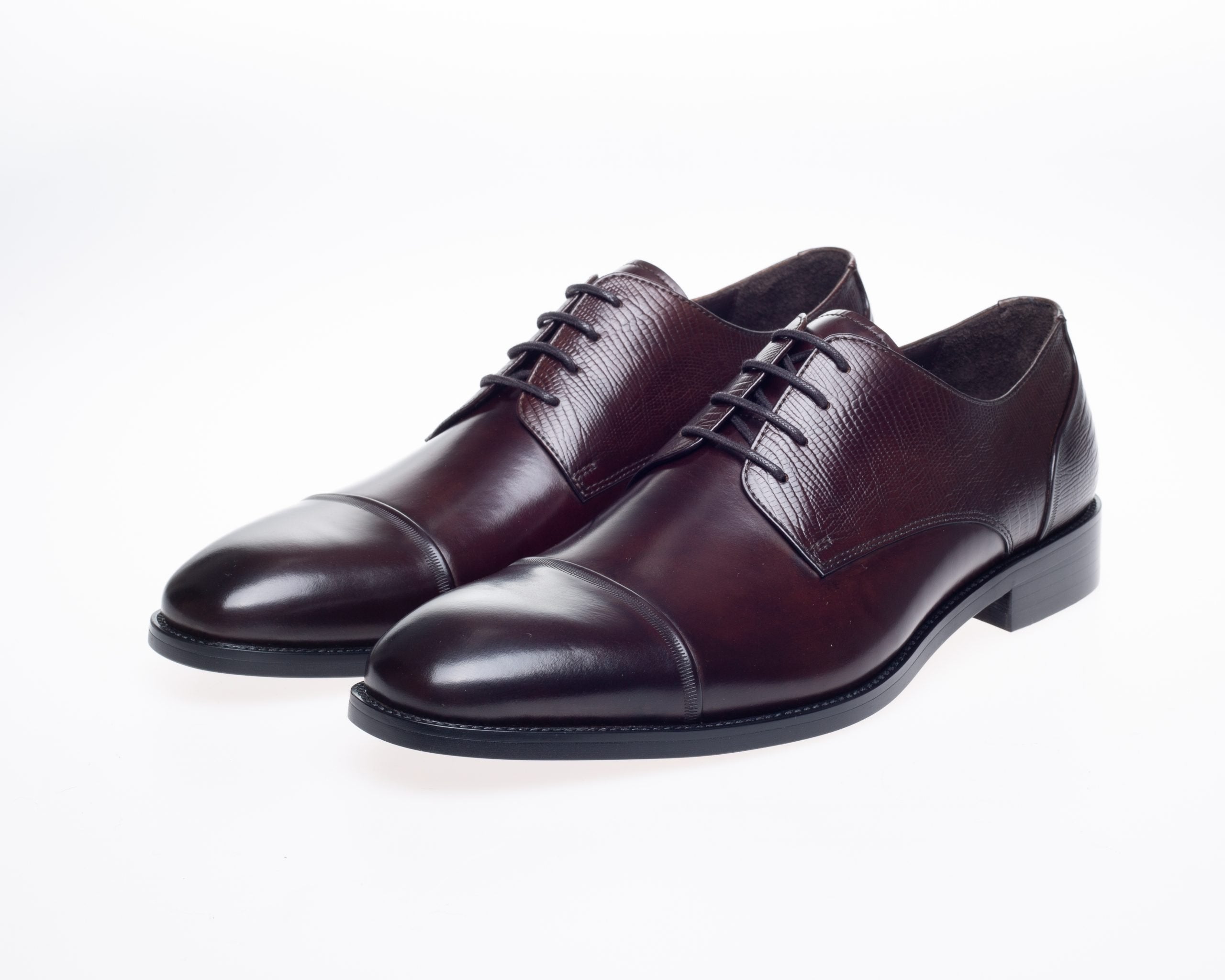 Melton Calf Leather Men's Shoe Brown