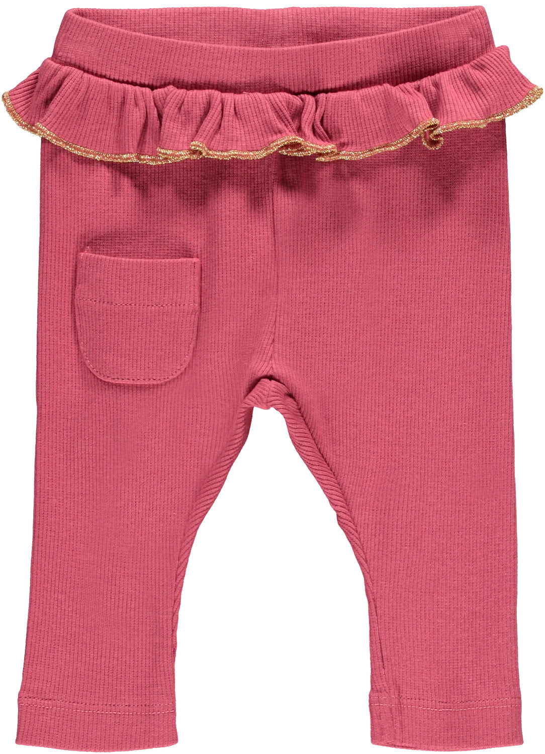 NAME IT Rositta Newborn Legging Rose front view