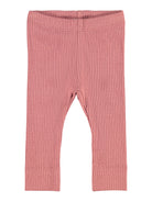 NAME IT Kabex Newborn Legging Rose front view