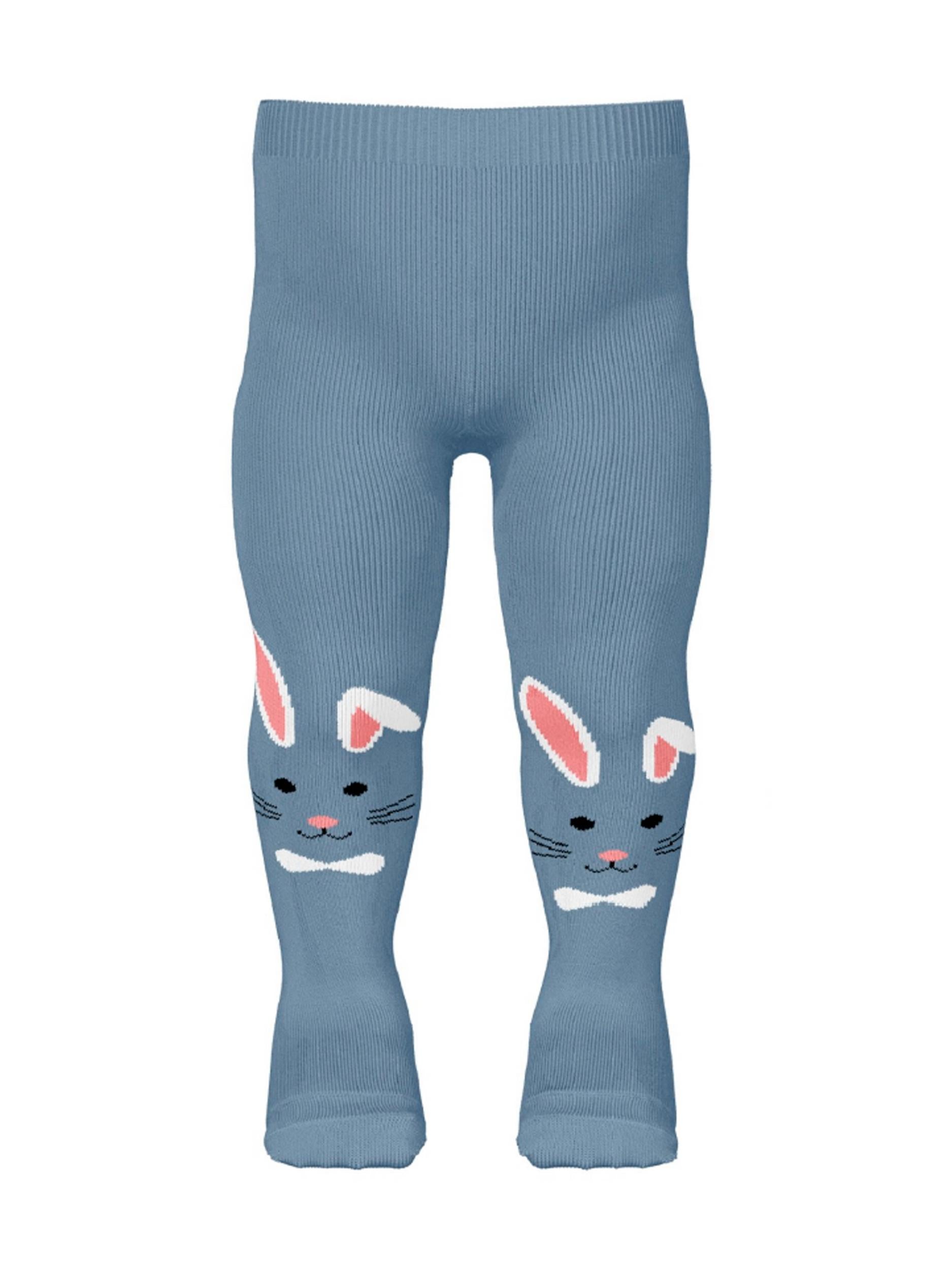 NAME IT Tally Pantyhose Blue model front view