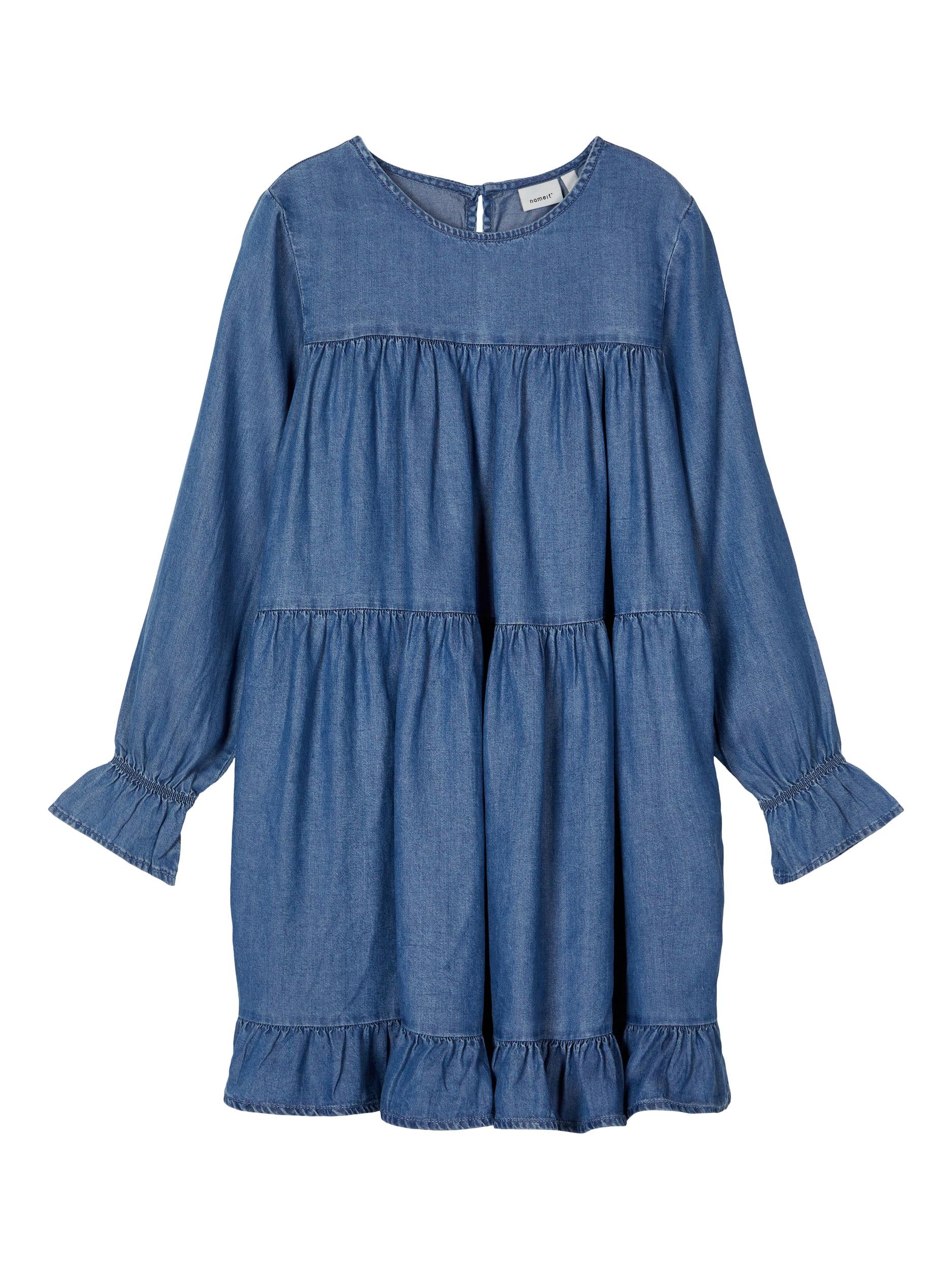 Teetee Long Sleeve Denim Dress - Spirit Clothing