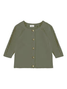 NAME IT Hilia LS Short Knit cardigan Rust detail view