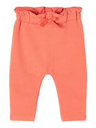 NAME IT Dinna Sweat Pants RUST front view