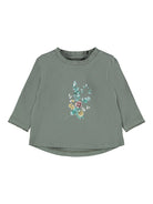 NAME IT Rikka LS Top Agave Green front view