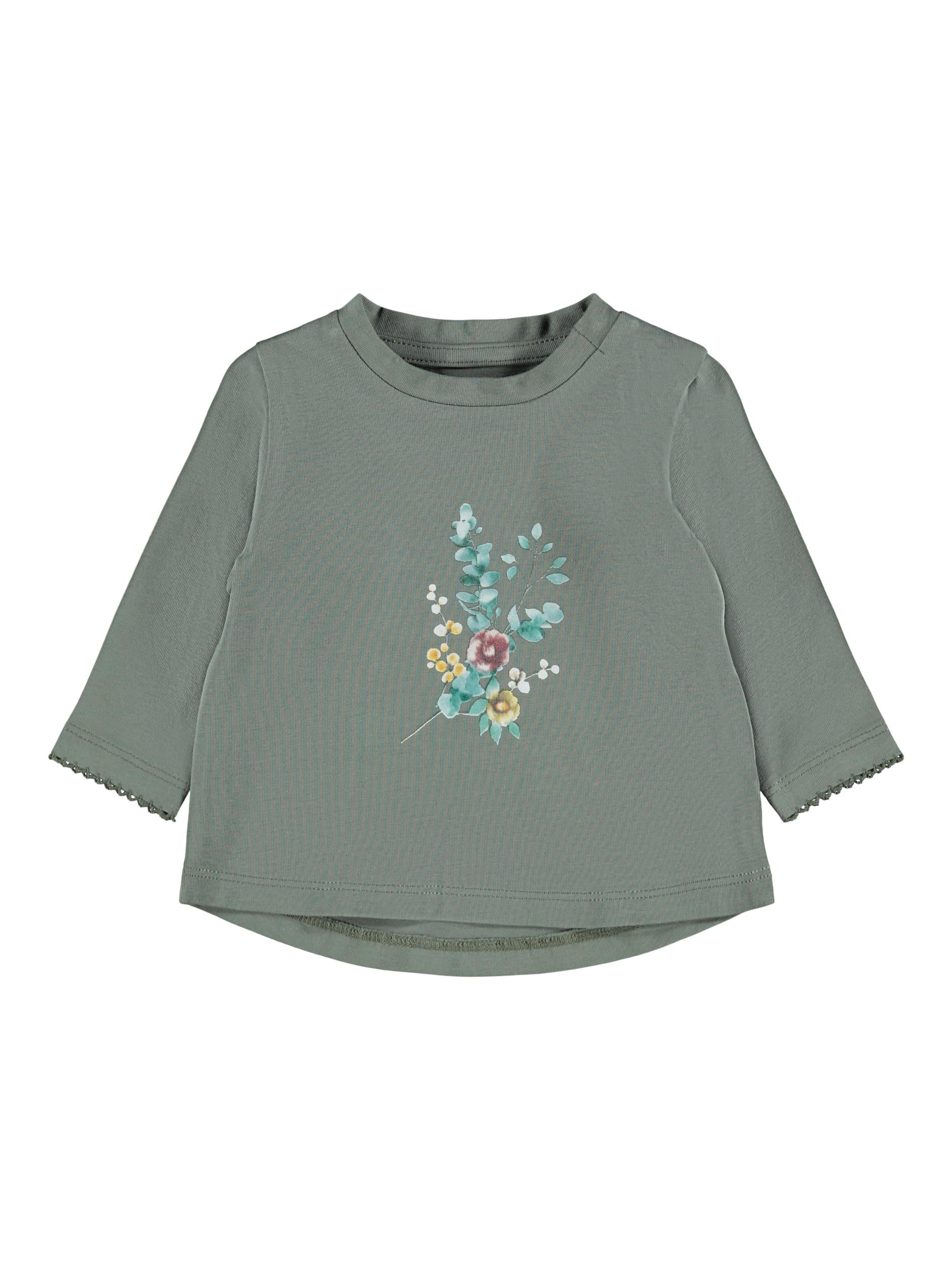 NAME IT Rikka LS Top Agave Green front view
