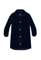 NAME IT Onebella LS Tunic Navy model front view