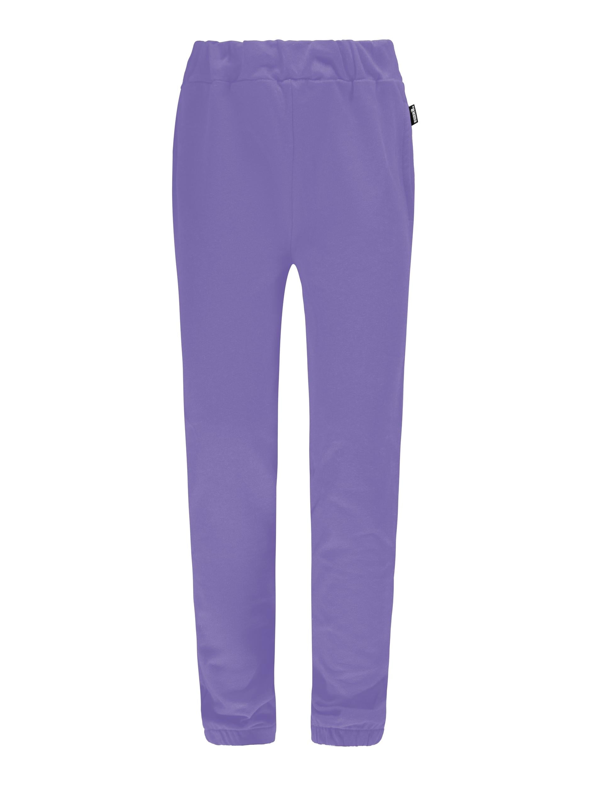 Straight Leg Purple Sweat Pant - Spirit Clothing