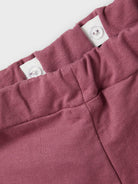 NAME IT Straight Leg Sweat Pant PURPLE side view