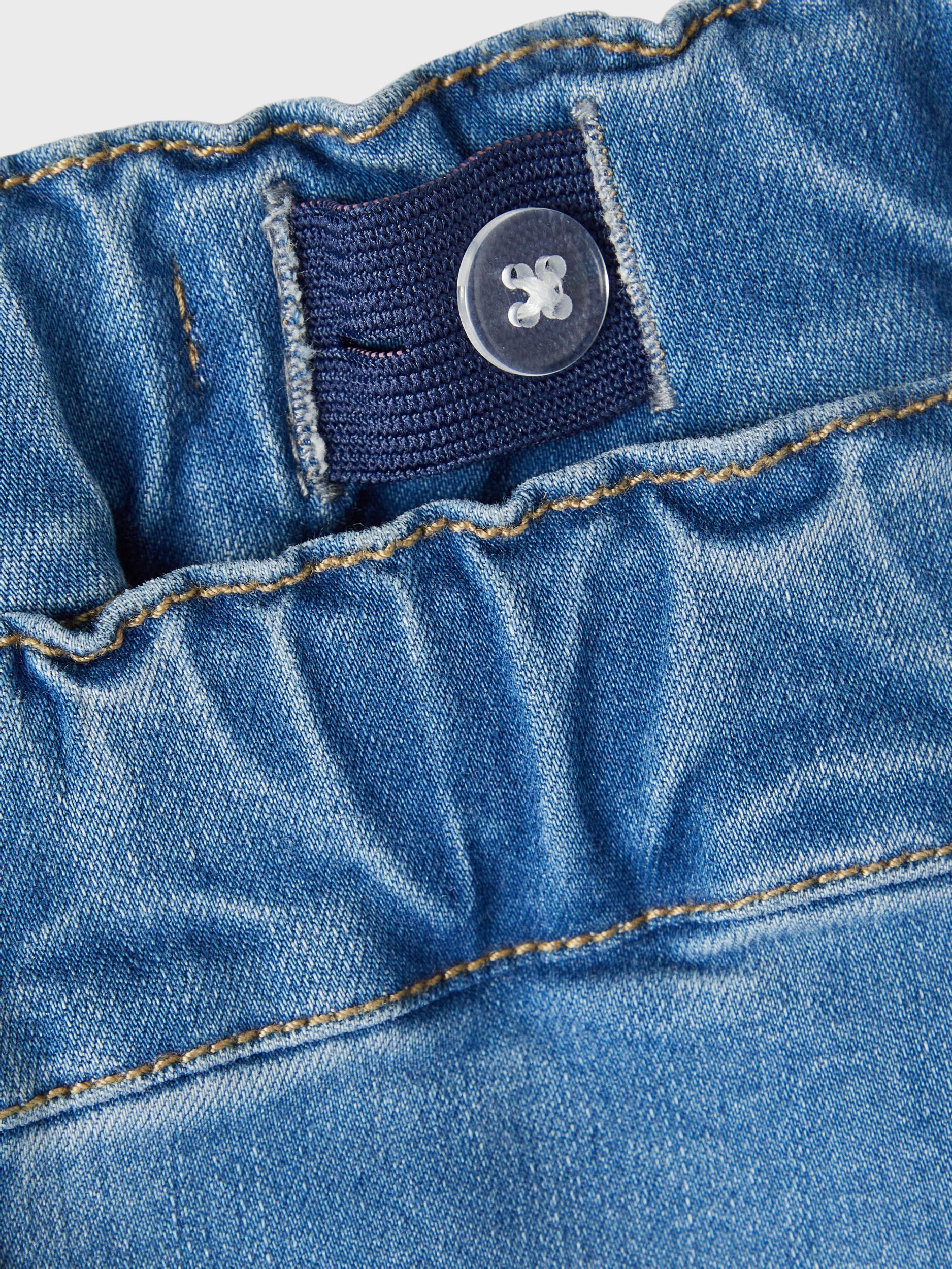 NAME IT Ben Tapered Jeans 1721 Medium Blue side view