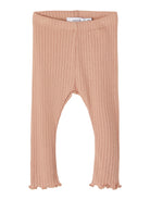 NAME IT Natascha Nb Legging Cream model front view