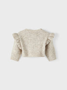 NAME IT Sifine Long Sleeve Knit Cardigan Orchid Petal side view