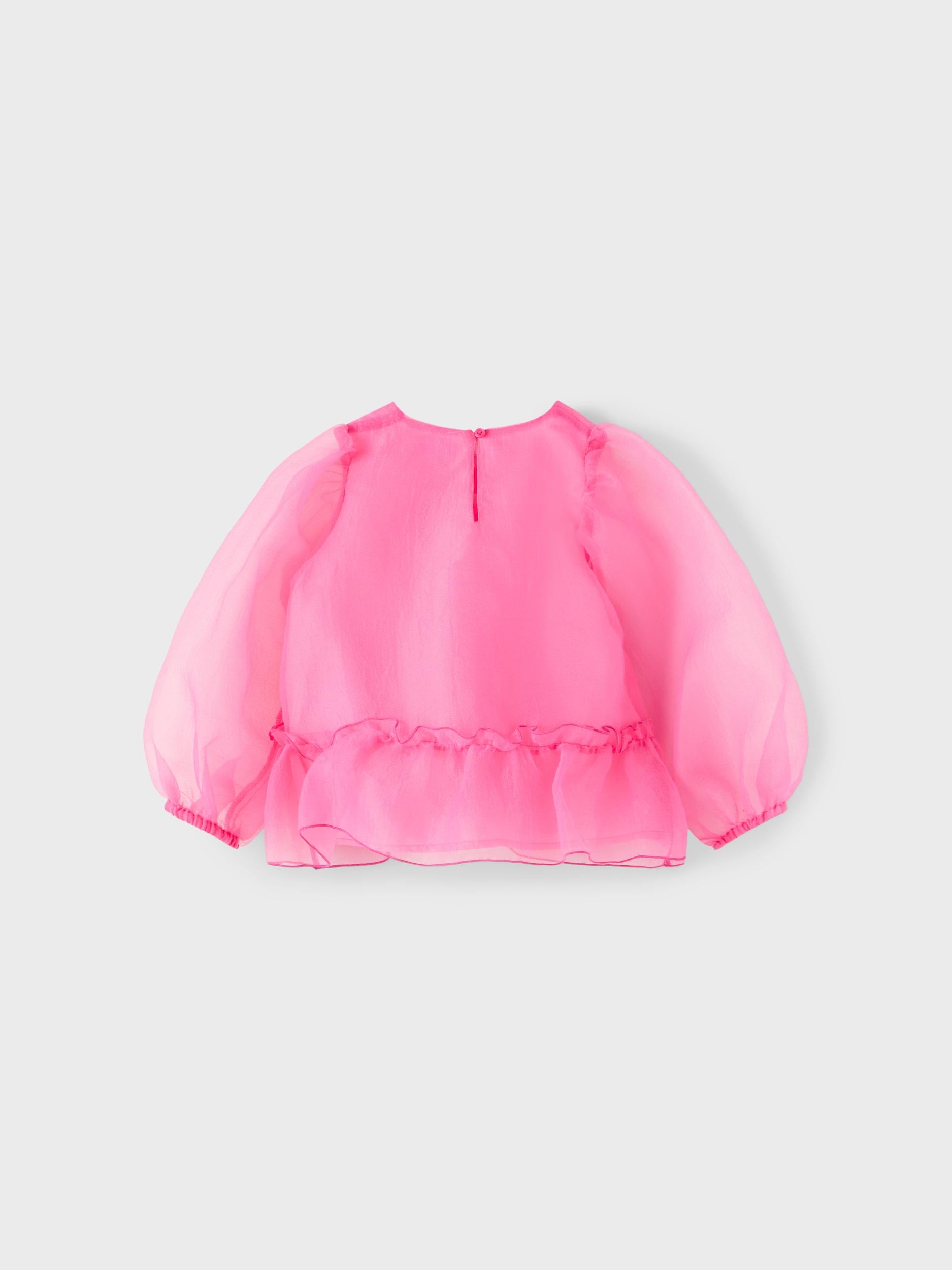 Girl's Runas Pink Top-Back View