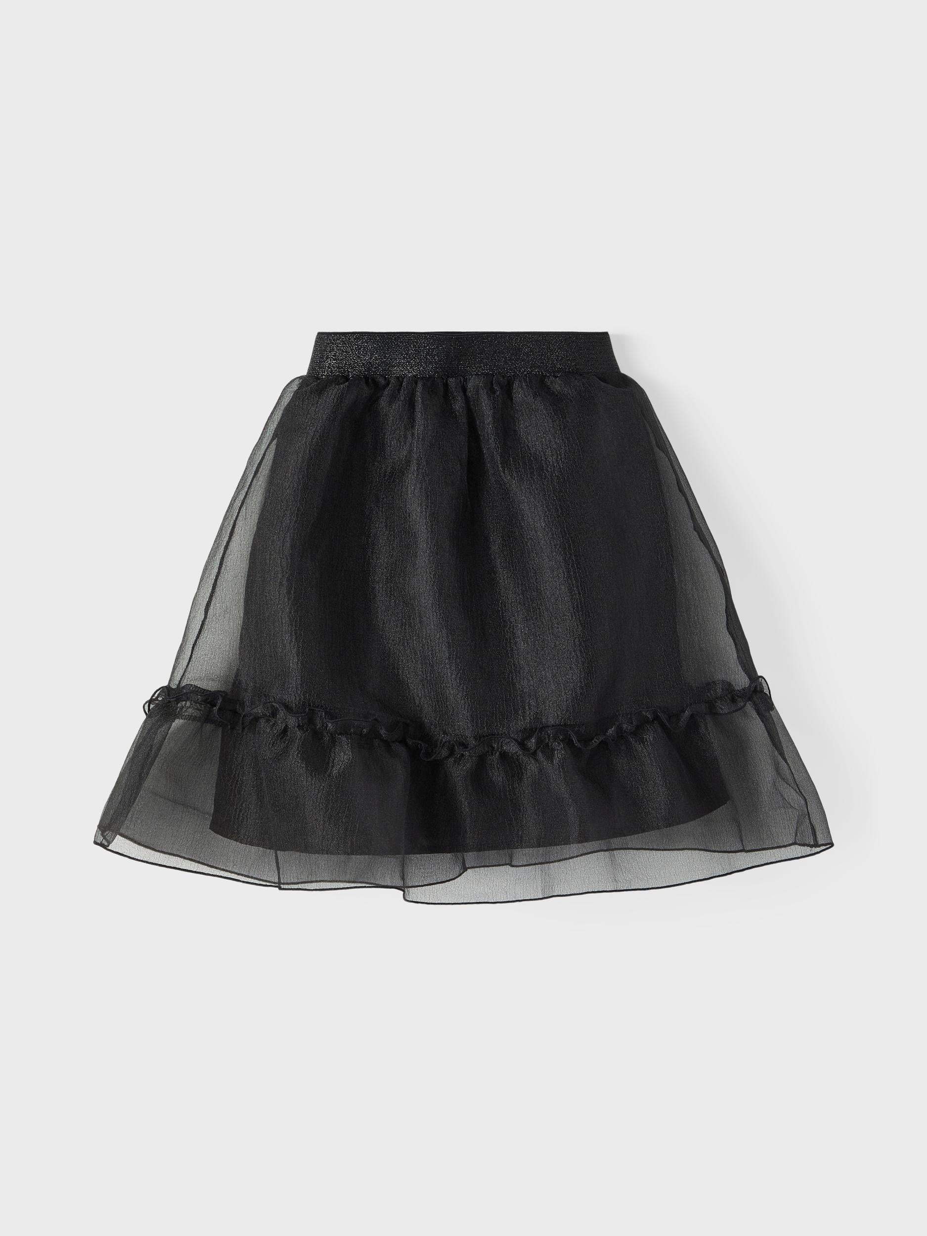 Girl's Runas Midi Skirt-Back View