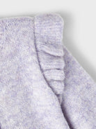 NAME IT Sifine Long Sleeve Knit Cardigan Orchid Petal back view