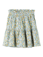 NAME IT Kafona Skirt Blue Surf front view