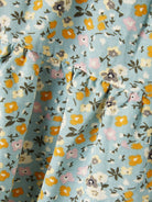 NAME IT Kafona Skirt Blue Surf model front view