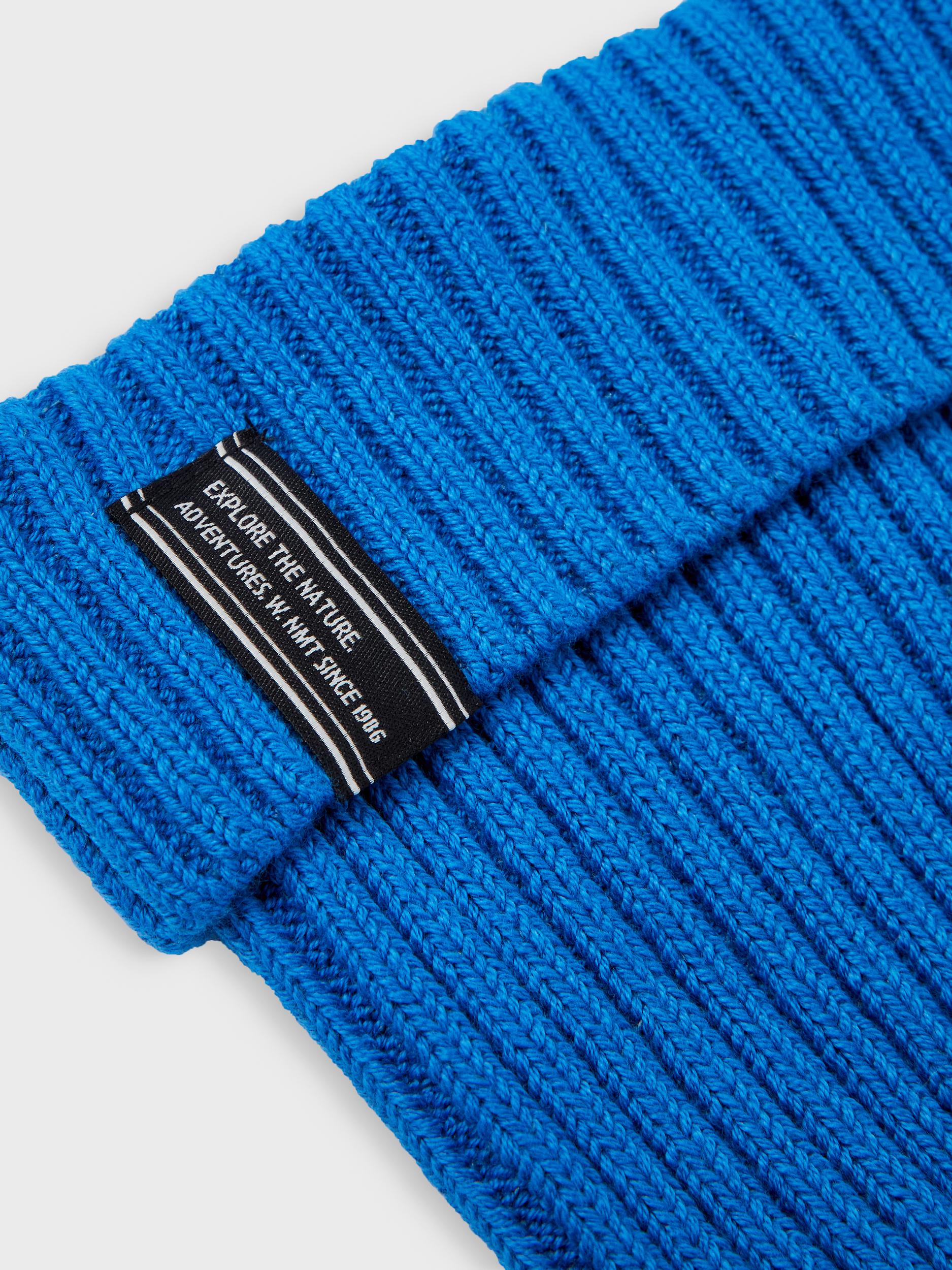 Boy's Marlo Knit Hat/Princess Blue-Close Up View