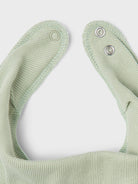 NAME IT Yvettelaila Scarf Bib Desert Sage flat front view