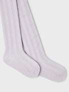 Girl's Orchid Petal Rose Pantyhose-Side View