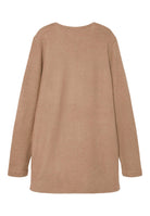 NAME IT Victi Long Sleeve Knit Cardigan Affogat detail view