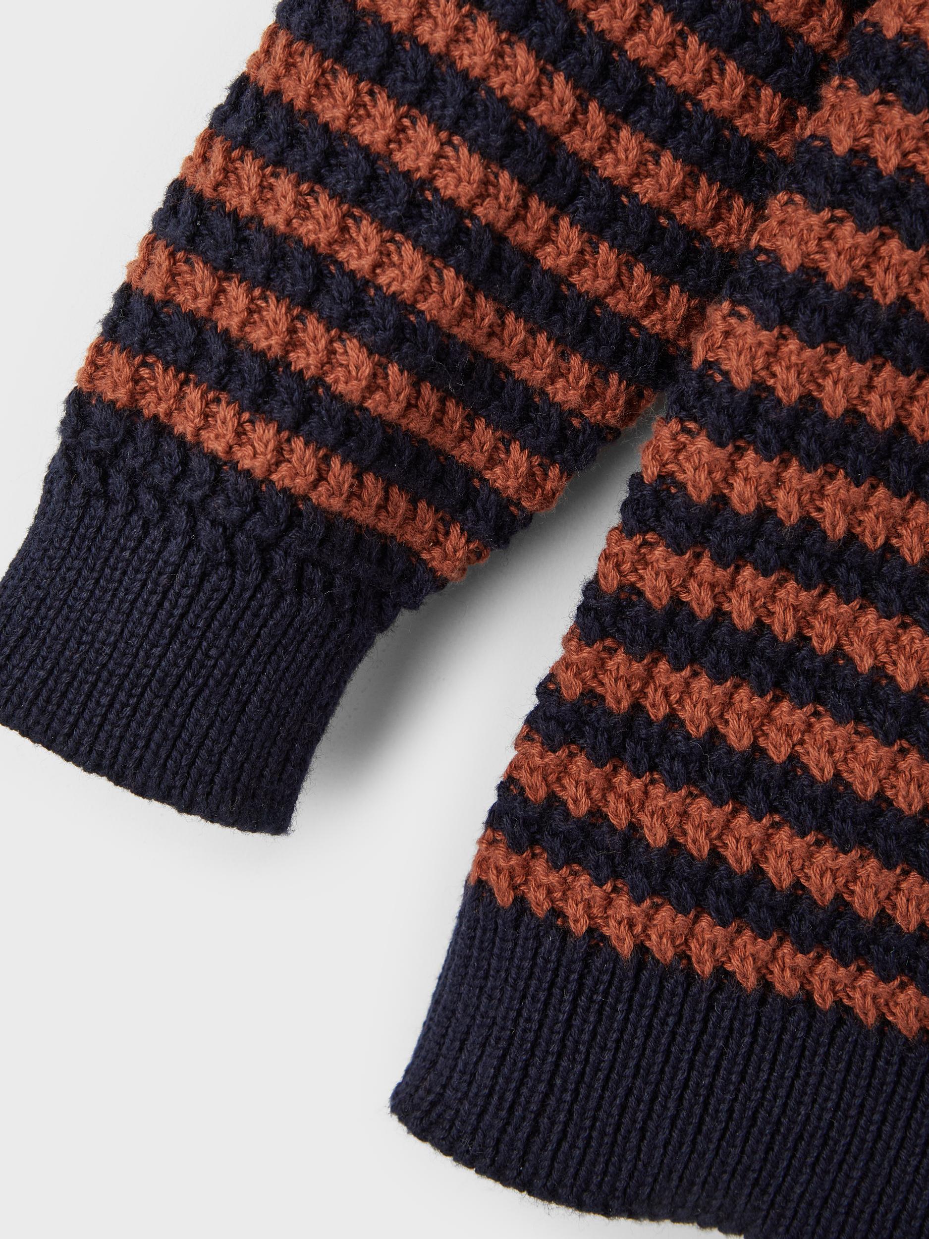 Boy's Sofrans Long Sleeve Knit-Close Up View