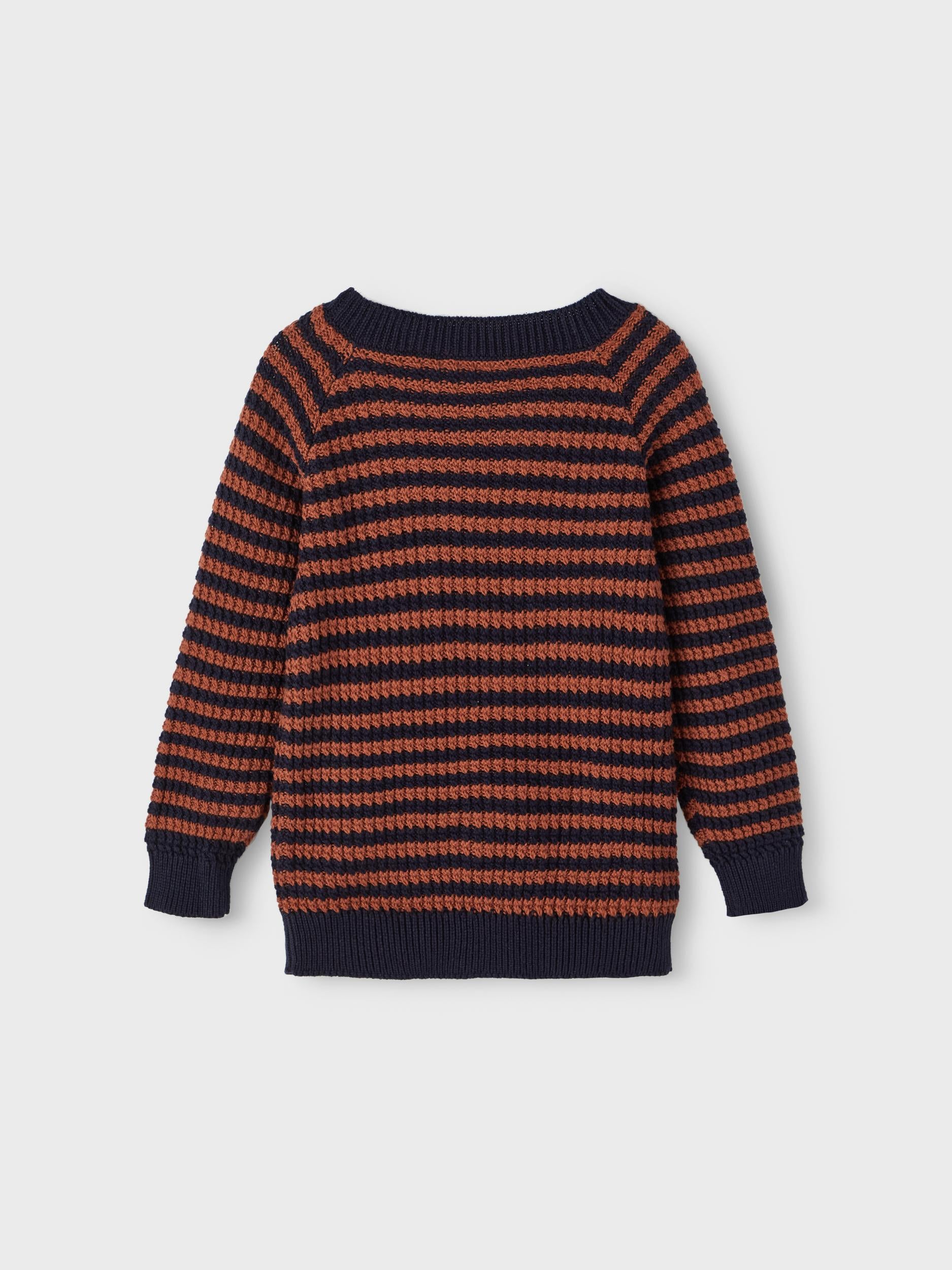 Boy's Sofrans Long Sleeve Knit-Back View
