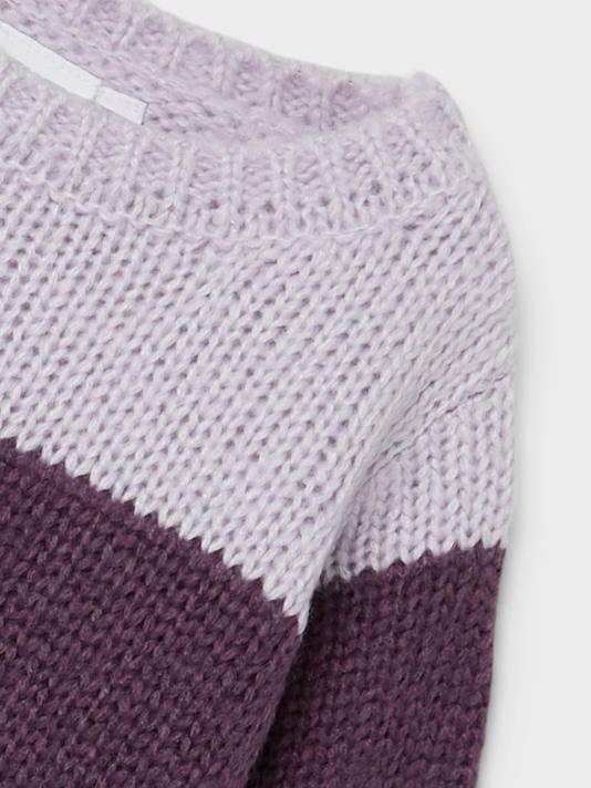 Girl's Hortensia Risol Long Sleeve Knit-Close Up View