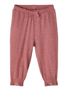 NAME IT Lene Light sweat Pant ROSE front view