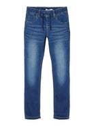 NAME IT Ryan Jogger Sweat Jeans Dark Blue front view