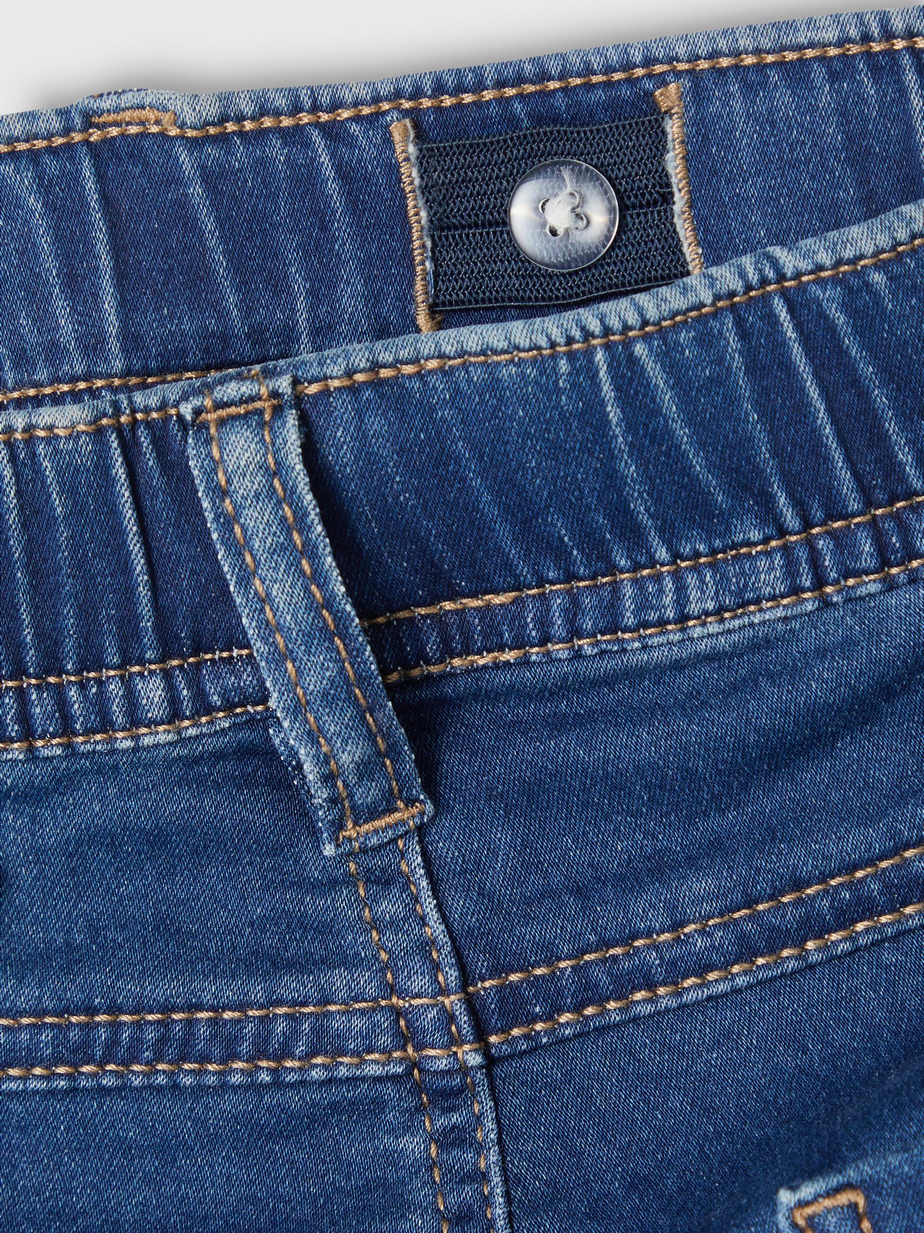 Boy's Ryan Jogger Sweat Jeans-Close Up View