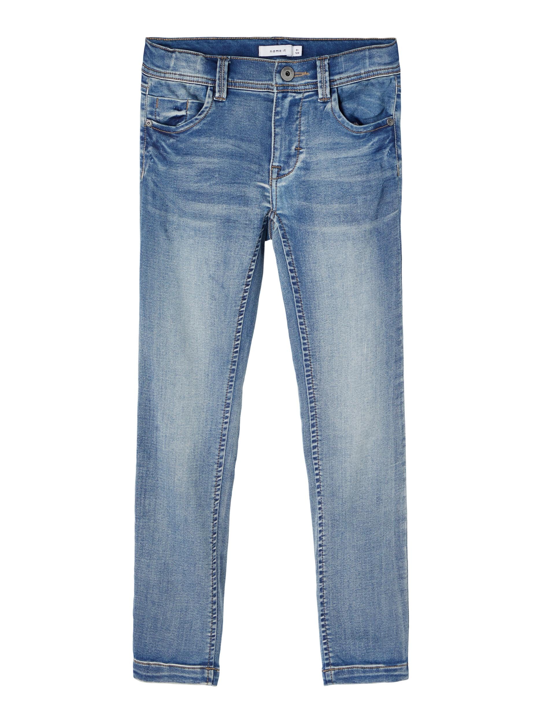 Boy's Theo Thayer Slim Jeans-Front View