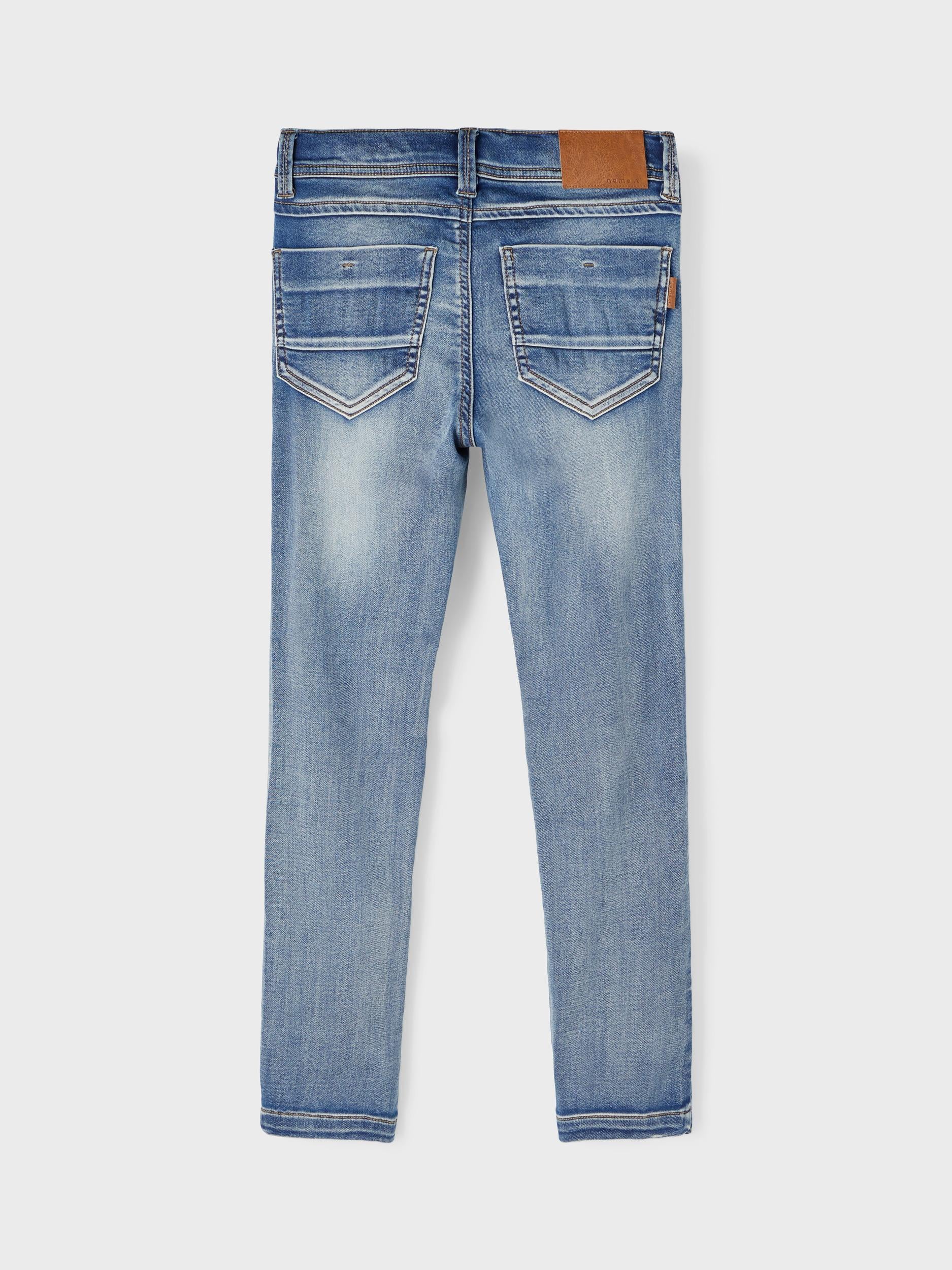 Boy's Theo Thayer Slim Jeans- Back View